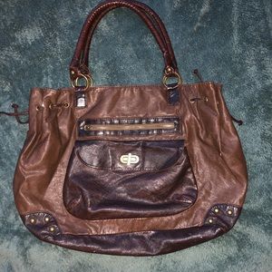 Brown Leather Hobo Bag